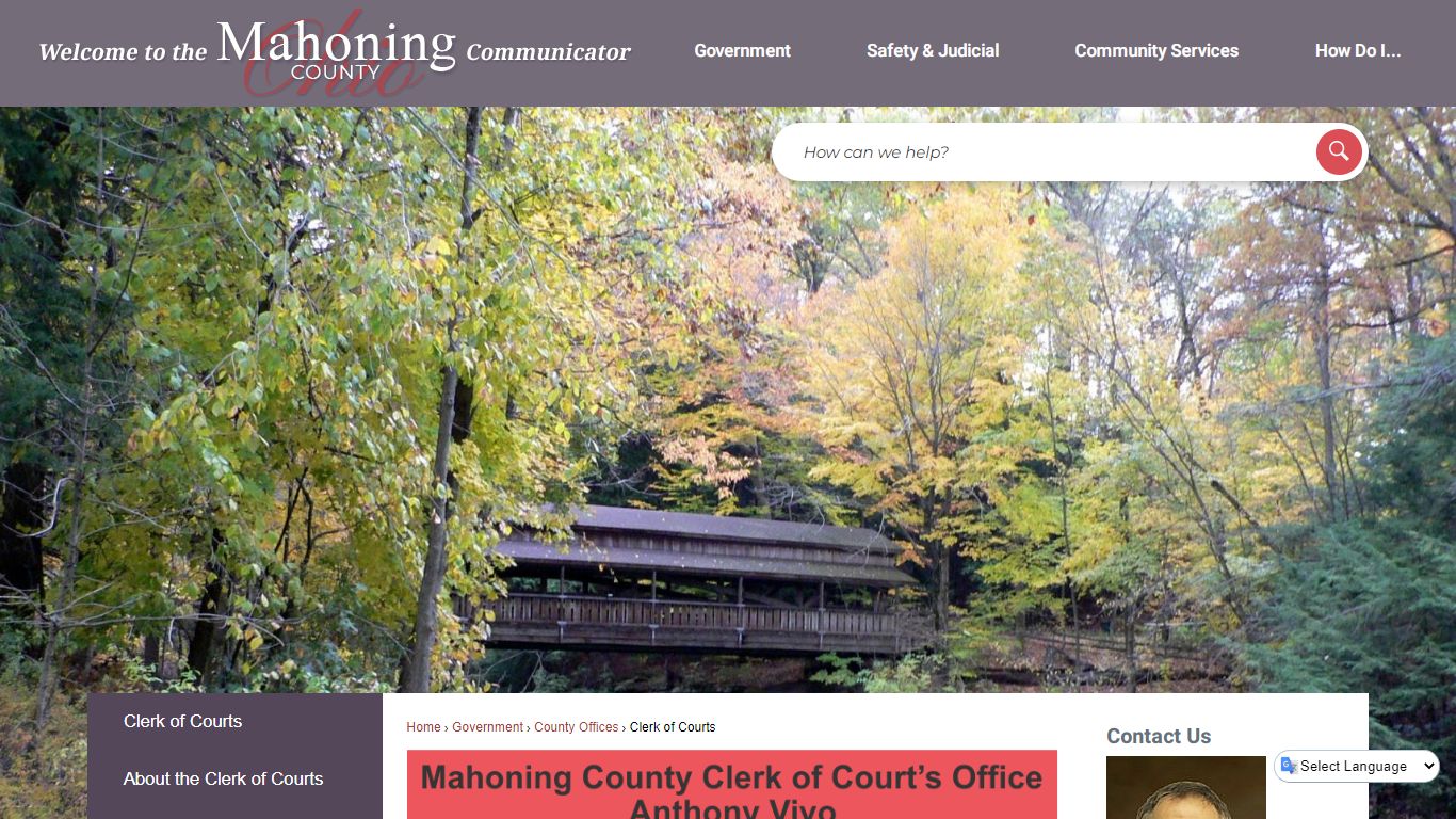 Clerk of Courts | Mahoning County, OH