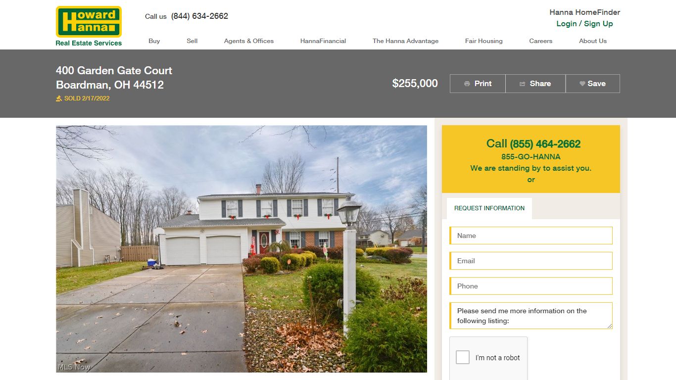 400 Garden Gate Court, Boardman, OH 44512, MLS #4337296 ...